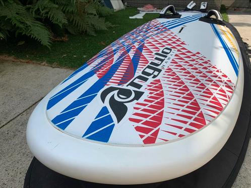 Angulo Release 145 softtop windsurfboard, Watersport en Boten, Windsurfen, Zo goed als nieuw, Plank, Minder dan 250 cm, Ophalen