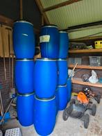 Regenton / voerton / blauw vat / blauwe ton, 75 tot 150 liter, Ophalen, Zo goed als nieuw, Kunststof