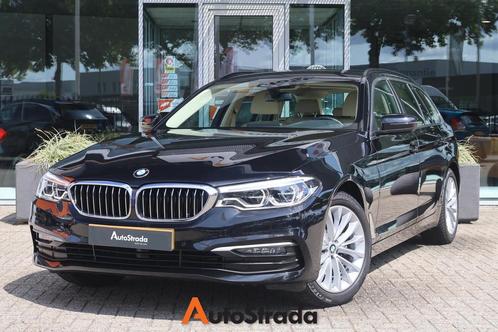 BMW 5-Serie Touring (g31) 520i High Executive 184pk | Leder, Auto's, BMW, Bedrijf, Te koop, 5-Serie, ABS, Airbags, Airconditioning