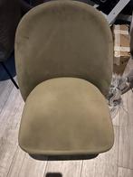 4 mooie velvet eetkamerstoelen, Gebruikt, Overige kleuren, Ophalen of Verzenden, Vier