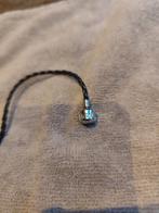 Originele Pandora Leren Armband Zwart, Ophalen of Verzenden, Zo goed als nieuw, Zilver, Pandora