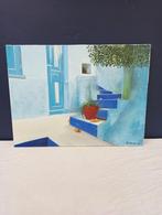 Schilderij A.J. Witteveen, 1991, Antiek en Kunst, Kunst | Schilderijen | Klassiek, Ophalen