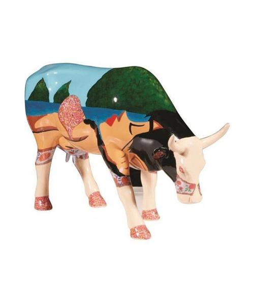 Nieuw Cow Parade koe Fernando de Noronha incl. verzending., Antiek en Kunst, Kunst | Designobjecten, Ophalen of Verzenden