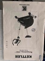 Kettler Esprit Hometrainer met Handleiding, Sport en Fitness, Fitnessapparatuur, Ophalen, Gebruikt, Metaal, Benen