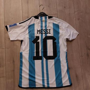 WK winnaars voetbalshirt Argentinië WK 2022 beschikbaar voor biedingen