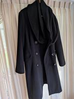Open Ended wollen jas, Maat 46/48 (XL) of groter, Ophalen of Verzenden, Zo goed als nieuw, Zwart