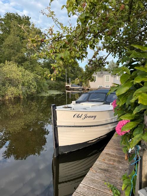 Classic Old Jeanny, Watersport en Boten, Motorboten en Motorjachten, Zo goed als nieuw, Staal, Diesel, 50 pk of meer, Ophalen