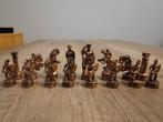 Decoratieve schaakset Grieks/Romeins thema, Een of twee spelers, Ophalen of Verzenden, Gebruikt