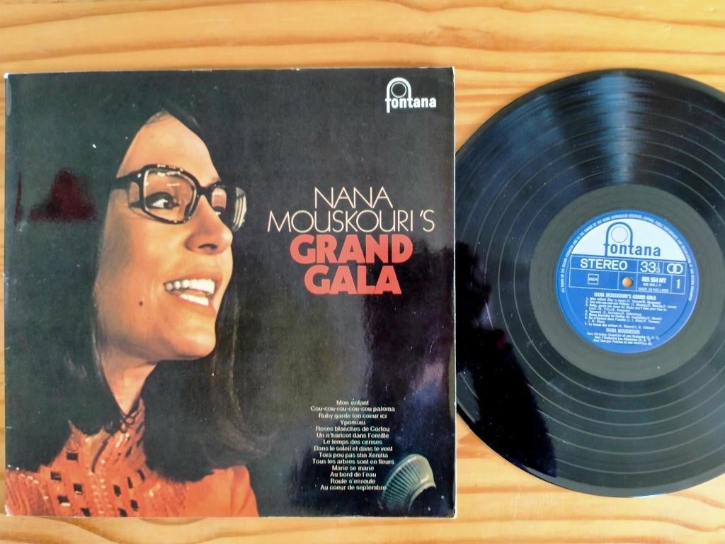 LP   -   Nana Mouskouri   -   Grand Gala   –   1970, Cd's en Dvd's, Vinyl | Pop, Zo goed als nieuw, 12 inch, Ophalen of Verzenden