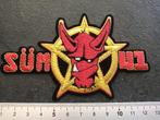 Sum 41  vrij mooie nieuwe shaped patch s184, Verzenden, Nieuw, Kleding