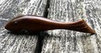 Leuke Vintage Flesopener Vis ( teak mid century design ), Antiek en Kunst, Ophalen of Verzenden