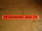 oude sticker feyenoord (vlgnr 22) feyenoord europa - cup, Verzamelen, Ophalen of Verzenden, Zo goed als nieuw, Feyenoord, Poster, Plaatje of Sticker