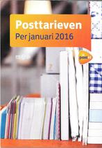 Posttarieven Tarievenboekje PostNL jan 2016, Ophalen of Verzenden, Dier of Natuur