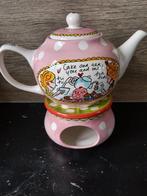 Blond Amsterdam theepot met warmhouder, Blond Amsterdam, Overige typen, Ophalen of Verzenden, Zo goed als nieuw