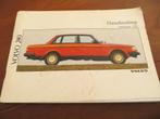 Instructieboek Volvo 240 sedan, 240 stationcar 1990, mooi!, Ophalen of Verzenden