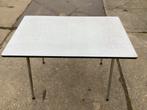 Vintage formica tafel keukentafel eettafel, Huis en Inrichting, Tafels | Eettafels, Ophalen, Gebruikt, 100 tot 150 cm, 50 tot 100 cm