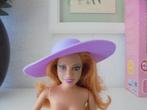 barbie zonnehoed lila nieuw, Ophalen of Verzenden, Nieuw, Pop
