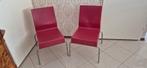 2 retro/ vintage Richard Hutten voor Harvin design stoelen, Gebruikt, Twee, Design, Ophalen of Verzenden