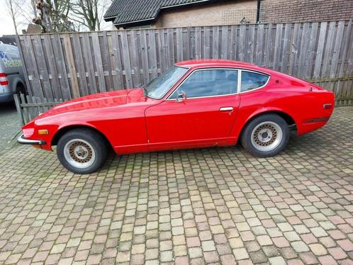 Datsun 240 Z, Auto's, Oldtimers, Particulier, Nissan, Benzine, Coupé, Handgeschakeld, Rood, Zwart, Overige bekleding, Achterwielaandrijving