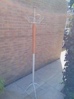 Vintage/moderne kapstok aluminium/beuken, Ophalen, Gebruikt, Staande kapstok, 150 tot 200 cm