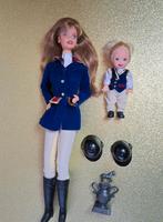 Mattel Dressuur Barbie en Shelly 1998, Ophalen of Verzenden, Zo goed als nieuw, Pop