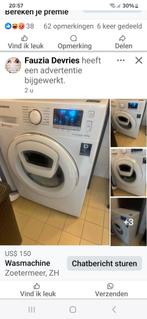 Wasmachine samsung, Witgoed en Apparatuur, Wasmachines, Ophalen of Verzenden, Zo goed als nieuw
