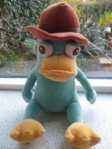 Disney knuffel Perry het Vogelbekdier meet ca 30 cm  beschikbaar voor biedingen