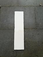 Tegels 7,5x30 creme wit gloss 3m2, Ophalen, Minder dan 20 cm, Zo goed als nieuw, Minder dan 5 m²