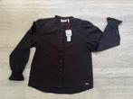*NIEUW* zwarte blouse van Vingino maat 146-152, Meisje, Overhemd of Blouse, Nieuw, Ophalen of Verzenden