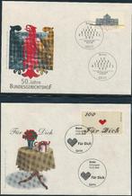 46 FDC's Duitsland  2000/2001 (onbeschreven), Postzegels en Munten, Ophalen of Verzenden, Onbeschreven, Europa