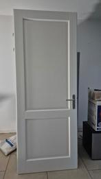 Witte binnendeur opdek rechtsdraaiend, Doe-het-zelf en Verbouw, Ophalen, Zo goed als nieuw, Hout