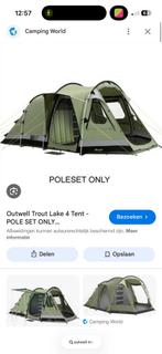 Outwell Trout Lake 4 Tent, Caravans en Kamperen, Tenten, Ophalen, Zo goed als nieuw, Tot en met 4