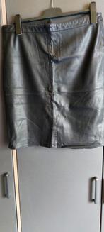 Zwarte rok, nepleer maat L, Zwart, Maat 42/44 (L), Ophalen of Verzenden, Knielengte