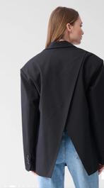 Shoeby oversized Blazer open rug maat M/L zwart, Verzenden, Zwart, Maat 42/44 (L), Zo goed als nieuw