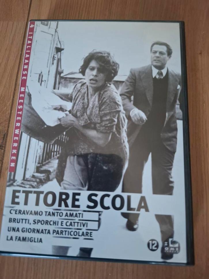 Ettore Scola - 4 Italiaanse Meesterwerken DVD, Cd's en Dvd's, Dvd's | Overige Dvd's, Zo goed als nieuw, Boxset, Vanaf 12 jaar