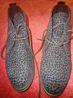 Dameslaarsje kort model, Fashion line, Blauw, Lage of Enkellaarzen, Nieuw