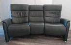 Hukla relaxbank (Leder), Relax, Minder dan 75 cm, Driepersoons, Leer