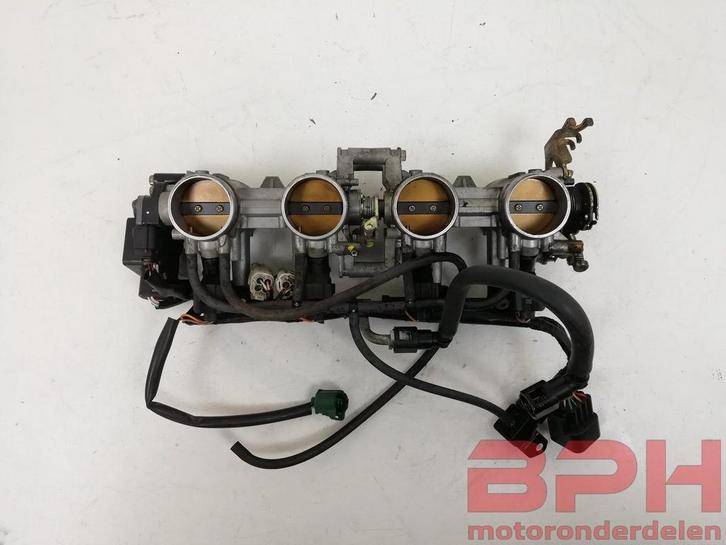 Gasklephuis Suzuki GSX-R 1000 K3 - K4 2003 t/m 2004 injector, Motoren, Onderdelen | Suzuki, Gebruikt, Ophalen of Verzenden