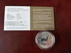 Zilveren Krugerrand 1 oz 2017 - Oplage 1.000.000, Ophalen of Verzenden, Zilver