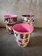 Emma Bridgewater Bekers - Set van 5, Huis en Inrichting, Keuken | Servies, Overige materialen, Ophalen of Verzenden, Zo goed als nieuw