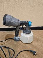 Elektrische verfspuit machine 1200ml 400W, Ophalen of Verzenden, Gebruikt, Verfspuit of Verfpomp
