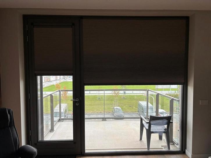 Plisse topdown gordijnen duette raambekleding, Huis en Inrichting, Stoffering | Gordijnen en Lamellen, Nieuw, 200 cm of meer, Ophalen of Verzenden