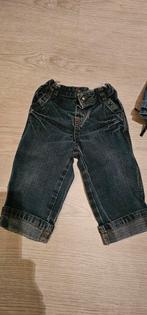 Stoere jeans broekje maat 74, Kinderen en Baby's, Babykleding | Maat 74, Broekje, Jongetje of Meisje, Ophalen of Verzenden, Zo goed als nieuw