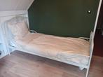 1 persoonsbed inclusief matras, Ophalen, Gebruikt, 90 cm, Eenpersoons