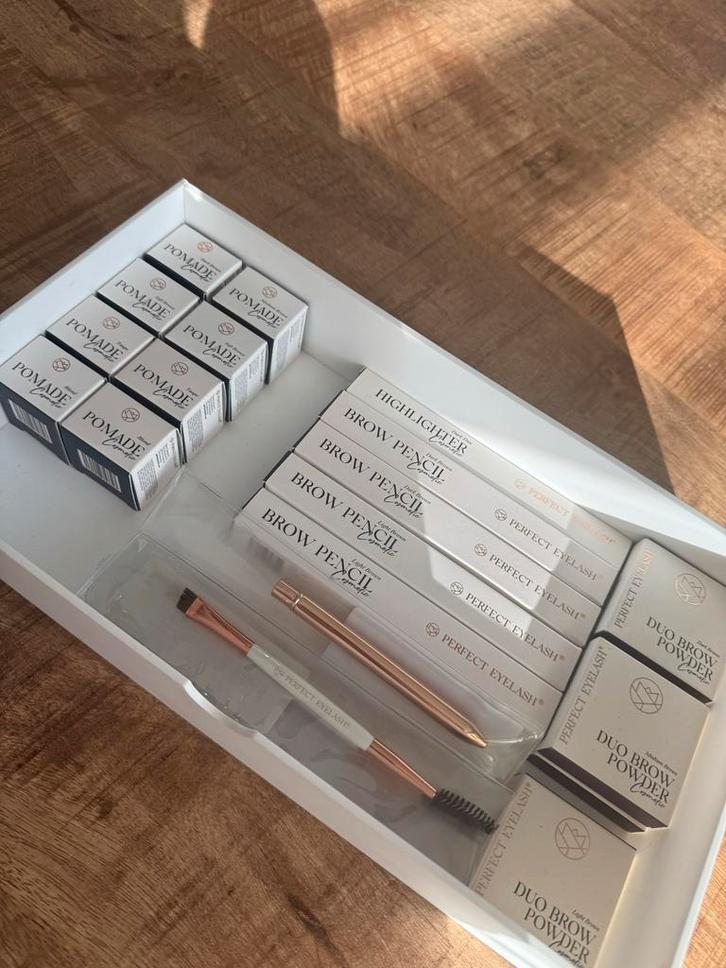 Perfect Eyelash Wenkbrauw Make-up, Sieraden, Tassen en Uiterlijk, Uiterlijk | Cosmetica en Make-up, Nieuw, Make-up, Ogen, Bruin