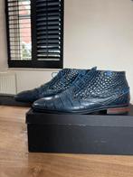 Floris van Bommel blauwe herenschoenen coco maat 9, Kleding | Heren, Schoenen, Ophalen of Verzenden, Zo goed als nieuw, Blauw