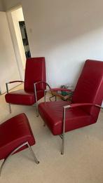 Harvink club fauteuil, Huis en Inrichting, Ophalen, Zo goed als nieuw, 50 tot 75 cm, Leer