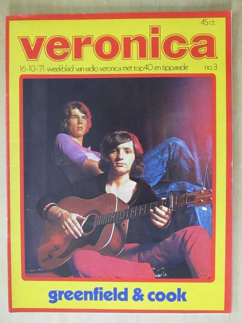 Veronica 1971 John Lennon The Band Ben Cramer Ten Years Afte, Verzamelen, Tijdschriften, Kranten en Knipsels, Tijdschrift, Nederland