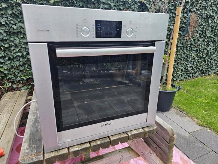Bosch Inbouw Oven HBG73U550 /45, Witgoed en Apparatuur, Ovens, Gebruikt, Inbouw, Oven, 45 tot 60 cm, 45 tot 60 cm, Hete lucht