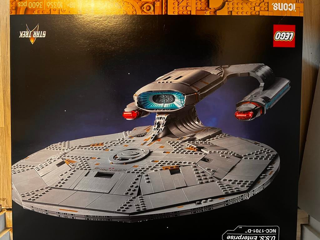 Lego Star Trek Enterprise 10356, Ophalen of Verzenden, Nieuw, Complete set, Lego